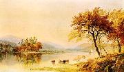 Jasper Cropsey River Isle oil painting